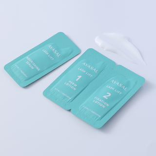 AYASAL Lash Lift Kit Refills: Thio-Free Step 1 & Step 2 + Nourishing Serum (5 Applications)