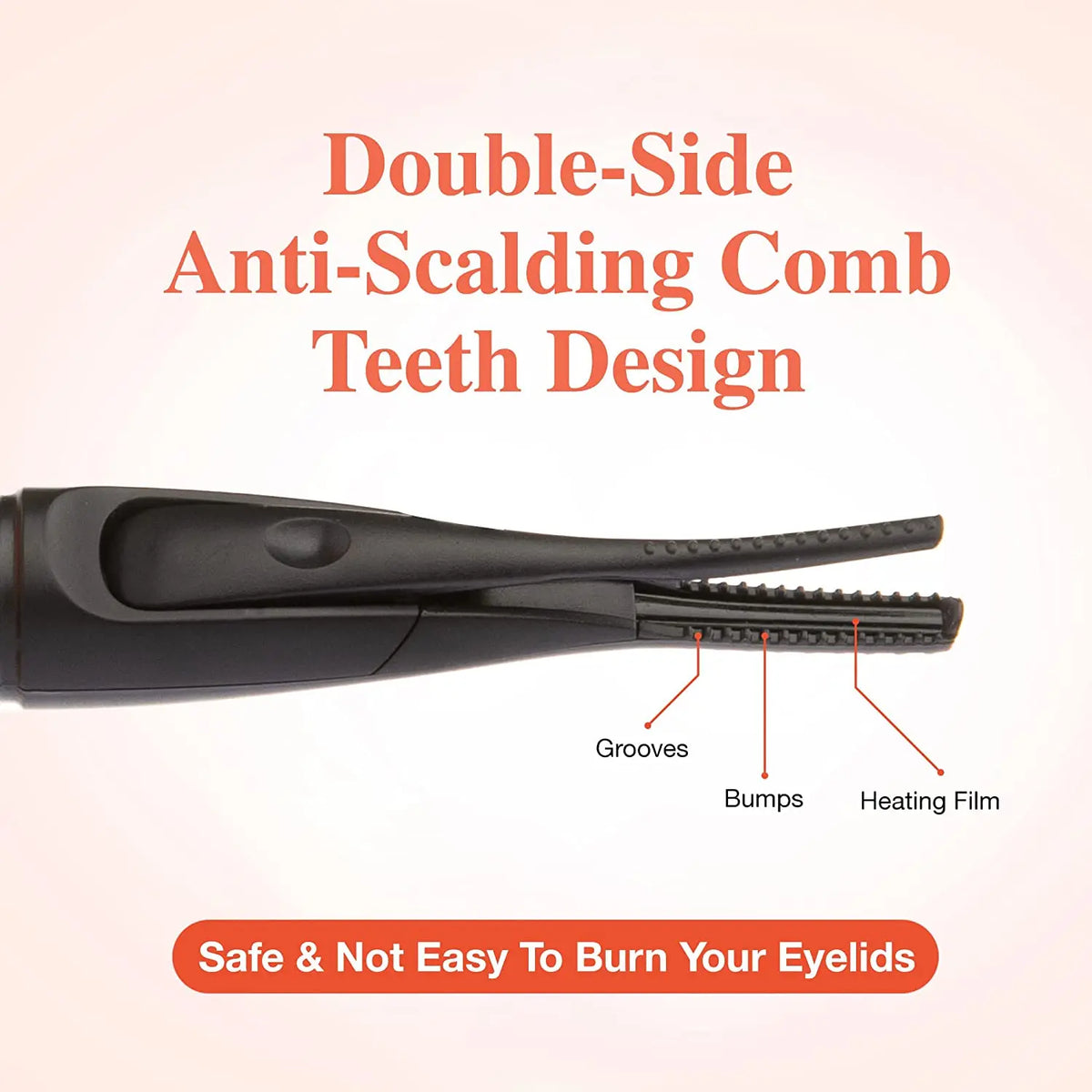 Heated Eyelash Curlers, 48 Hours Long Lasting with 3 Temperature Modes AYASAL