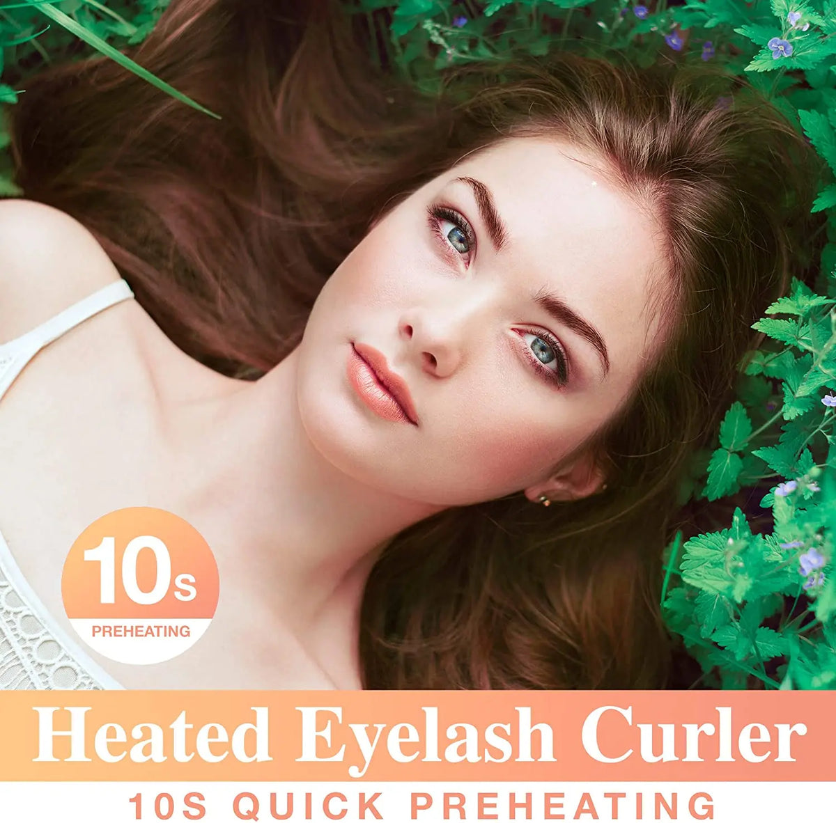 Heated Eyelash Curlers, 48 Hours Long Lasting with 3 Temperature Modes AYASAL