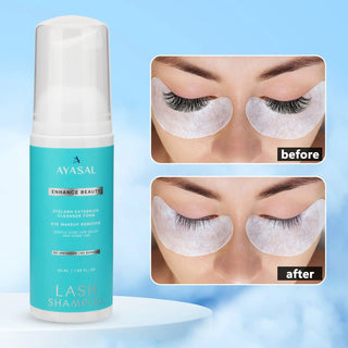 Lash Shampoo for Lash Extensions, Lash Wash and Lash Bath, 50 mL AYASAL